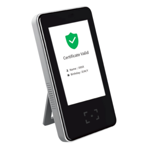 GREENPASS-QR-TRIPOD